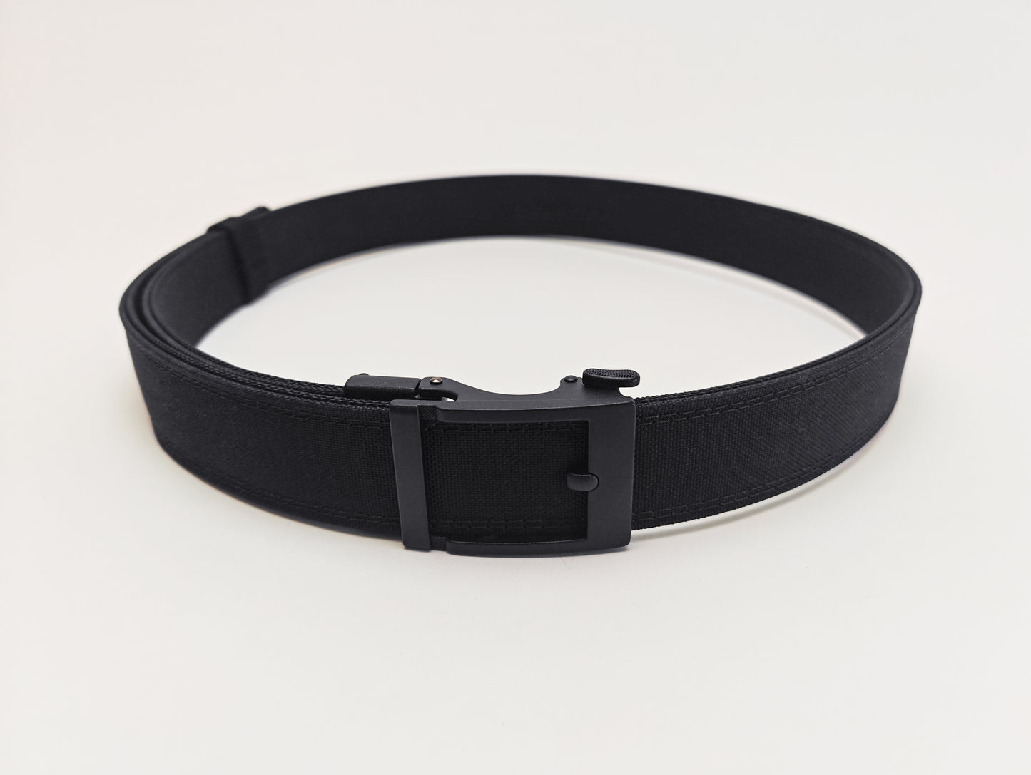 RATCHET GUN BELT WITH 2 BUCKLES