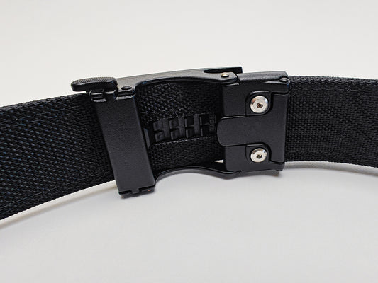 RATCHET GUN BELT WITH 2 BUCKLES
