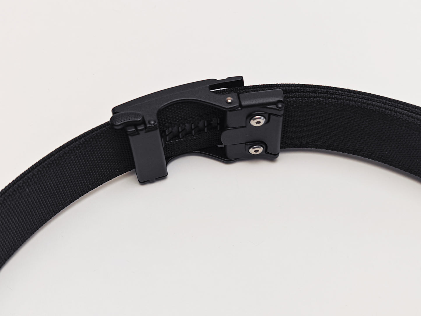 RATCHET GUN BELT WITH 2 BUCKLES